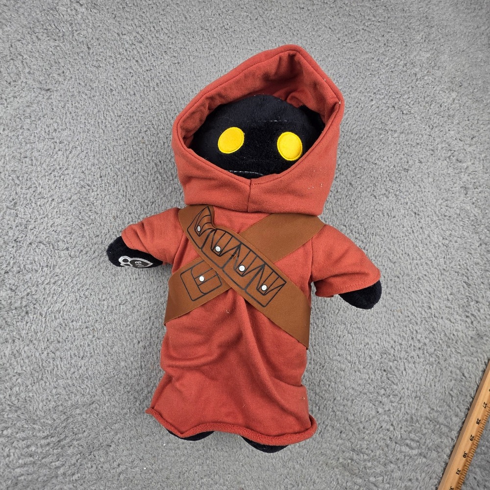 Build-A-Bear Jawa Plush Star Wars The Mandalorian 16in Brown Hooded Robe Plushie